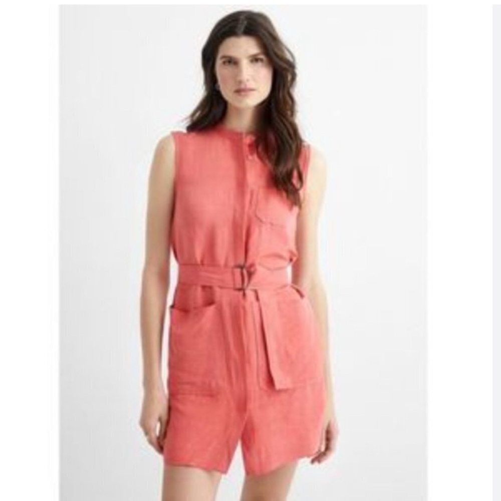 🇨🇦 Judith & Charles Linen Blend Dress - Picture 3 of 15